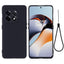 OnePlus 11 Liquid Silikone Cover m. Strop - Sort