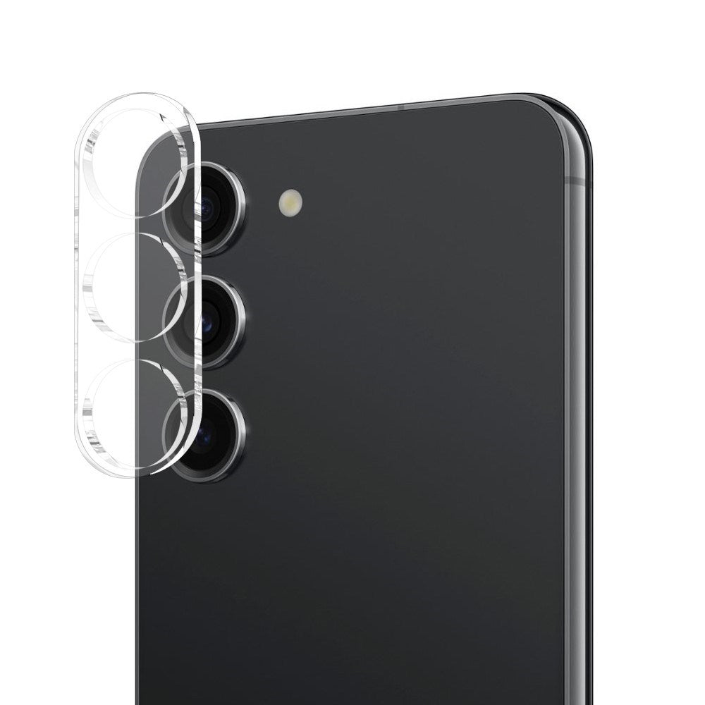 NORTHJO Samsung Galaxy S23 | 3-i-1 360° Beskyttelsessæt m. Cover | Skærmbeskyttelse | Kameralinsebeskyttelse - Gennemsigtig