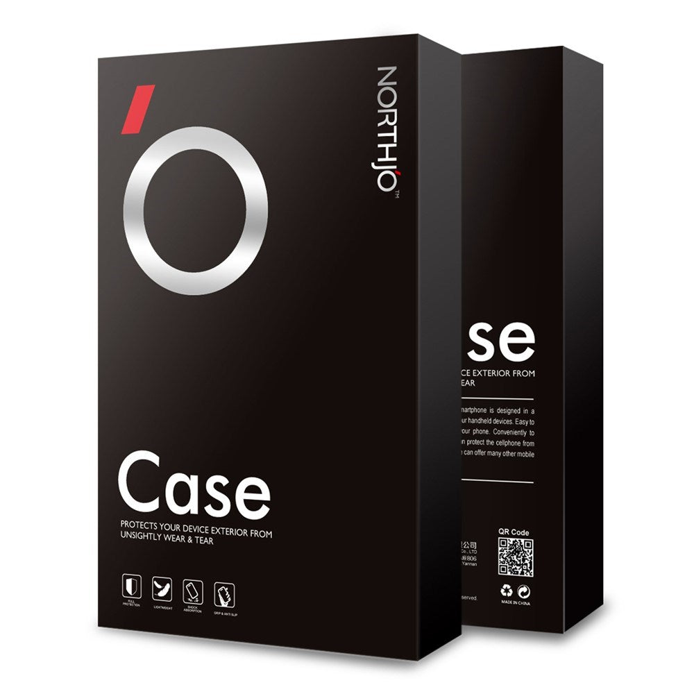 NORTHJO Samsung Galaxy S23 | 3-i-1 360° Beskyttelsessæt m. Cover | Skærmbeskyttelse | Kameralinsebeskyttelse - Gennemsigtig