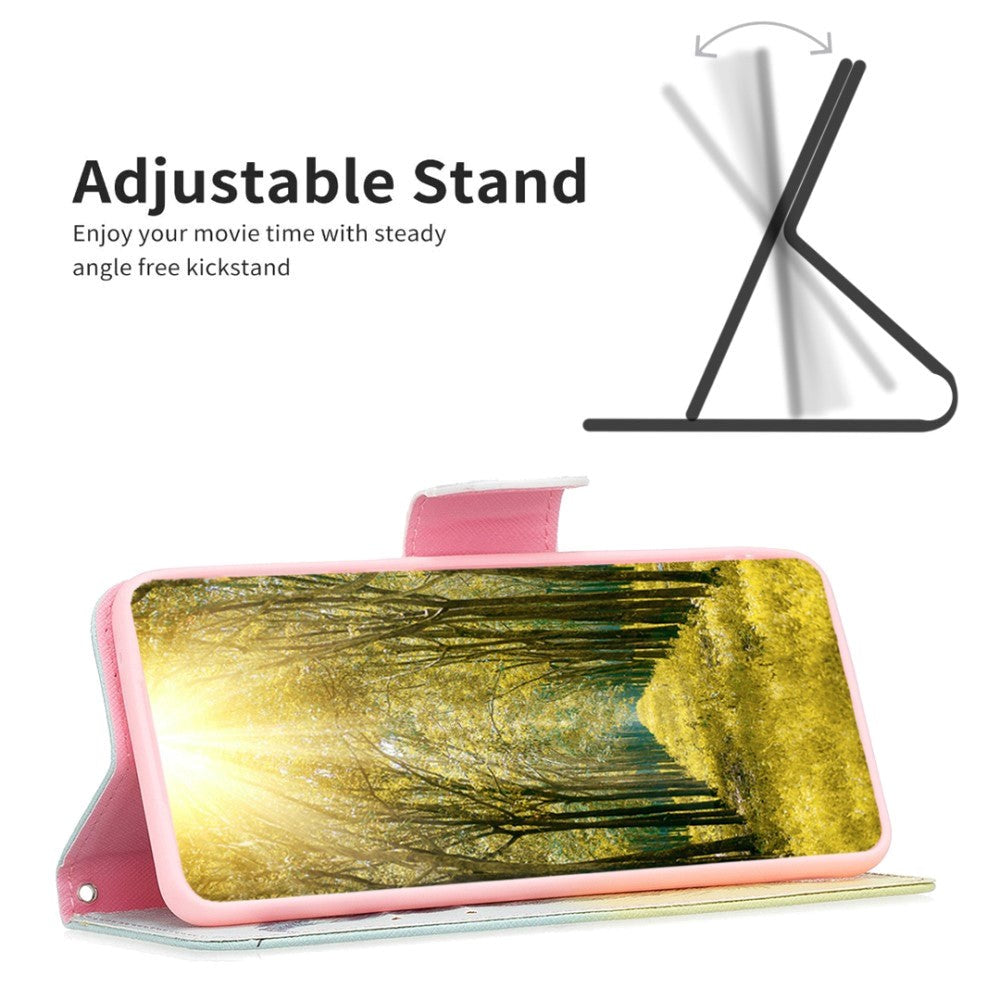 Xiaomi 13 Lite Læder Cover m. Pung - Fjer