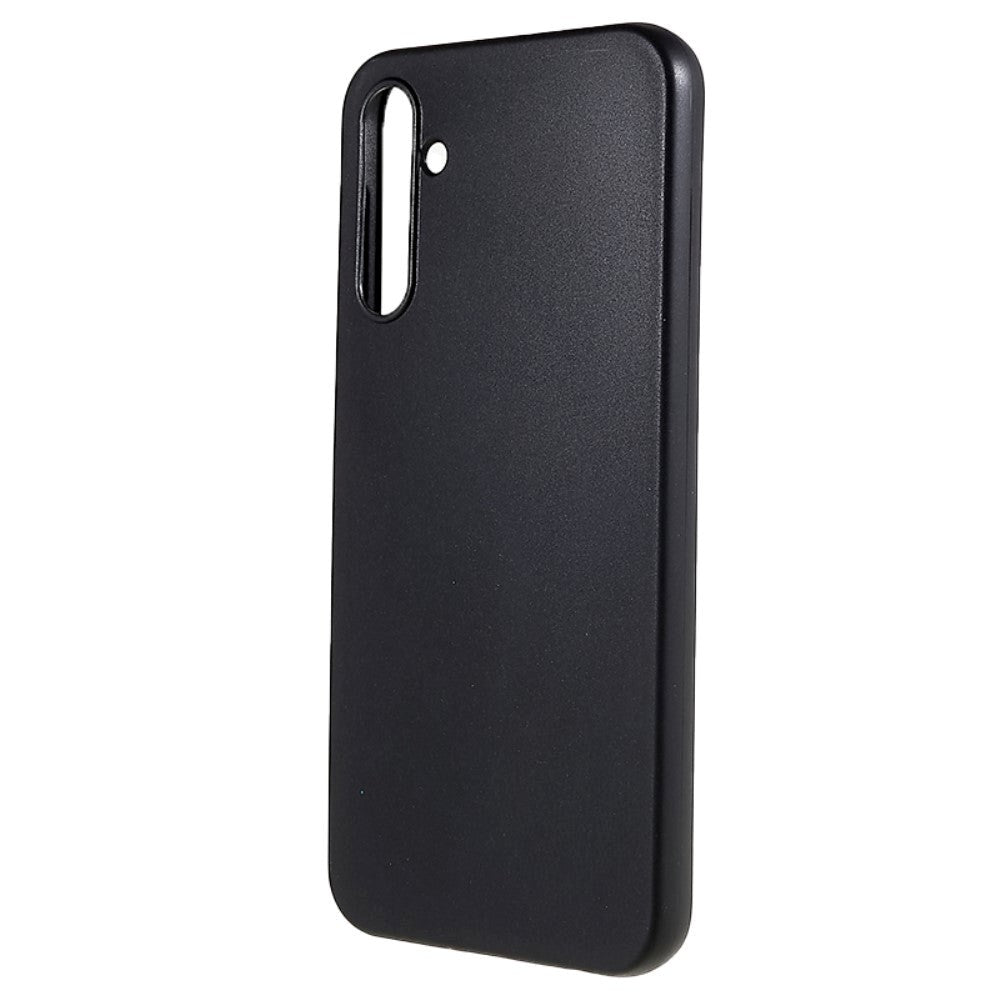 Samsung Galaxy A24 Mat Fleksibelt Plastik Cover - Sort