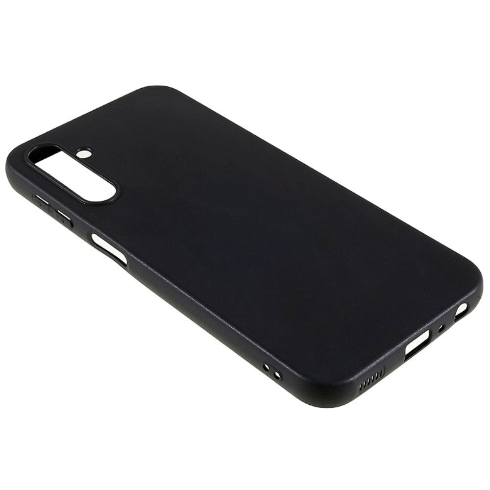 Samsung Galaxy A24 Mat Fleksibelt Plastik Cover - Sort