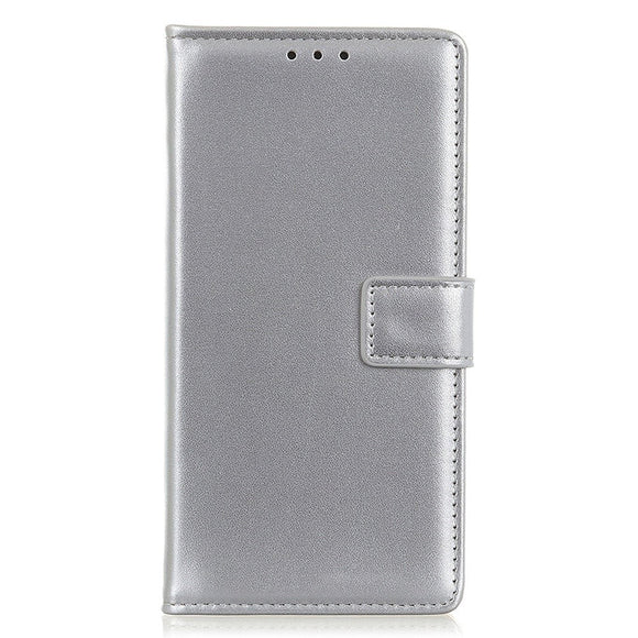 Xiaomi 13 Lite Blødt Læder Cover m. Pung - Sølv
