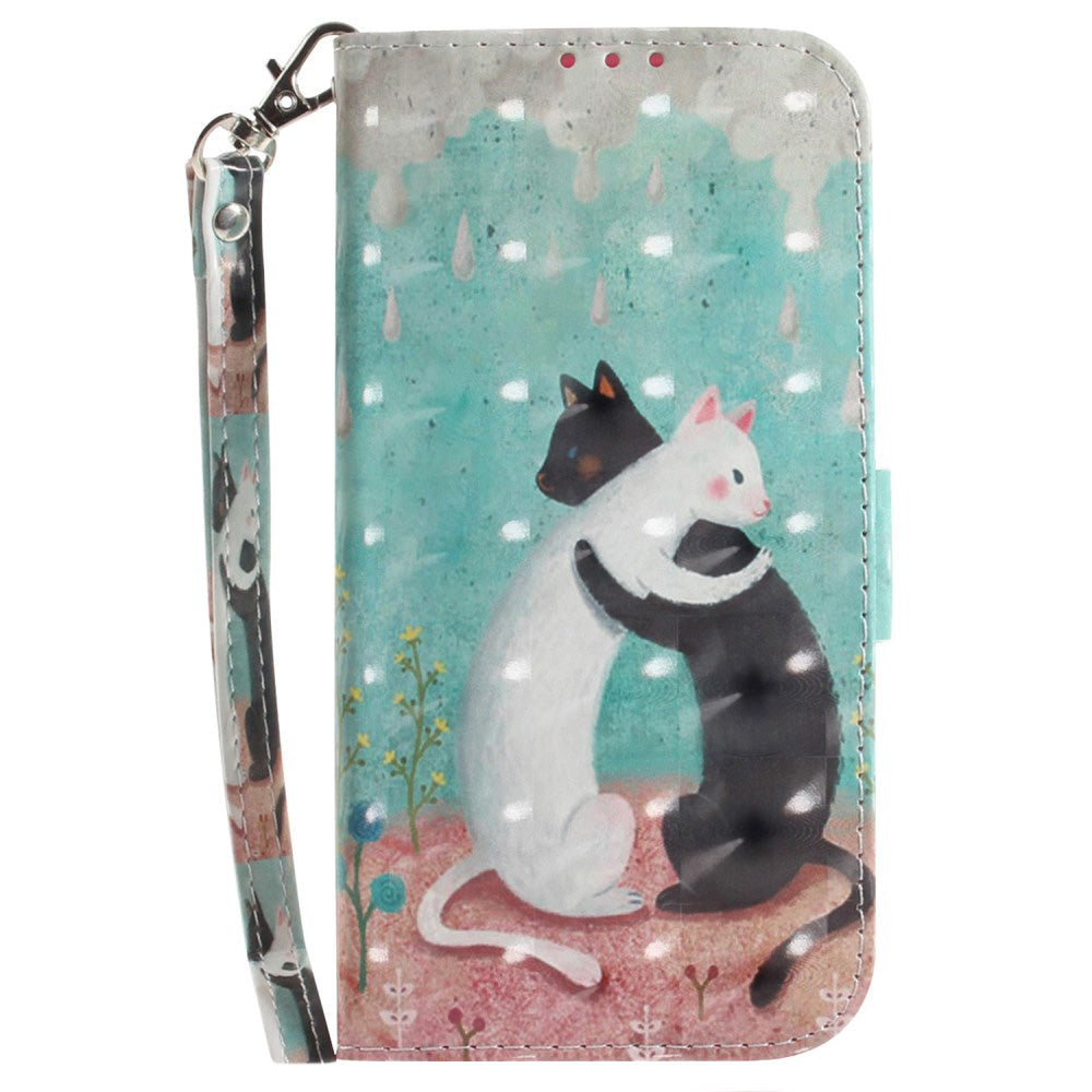 Sony Xperia 1 V Læder Cover m. Print - To Katte