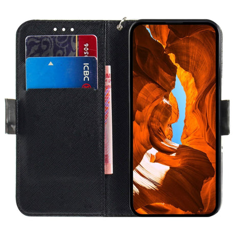 Sony Xperia 1 V Læder Cover m. Print - Sur Panda
