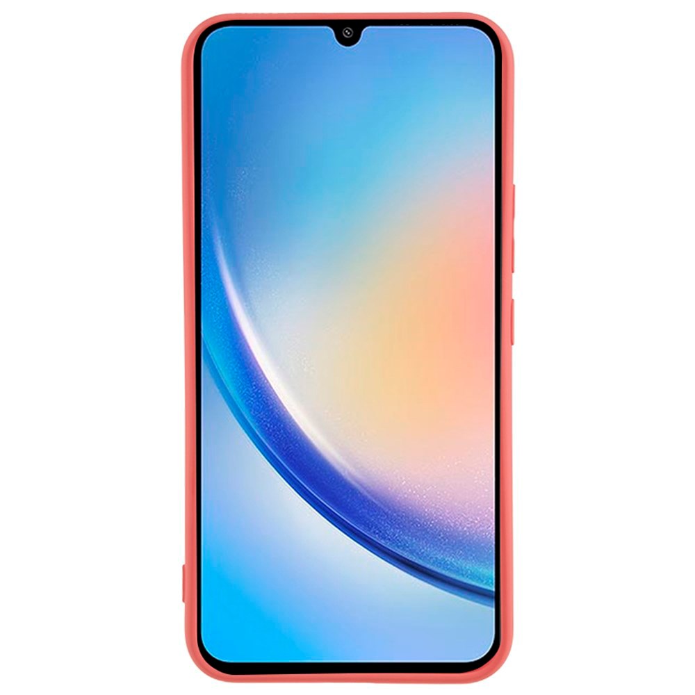 EIDERWOOD Samsung Galaxy A34 (5G) Foret Fleksibelt Plast Cover - Mørkerød