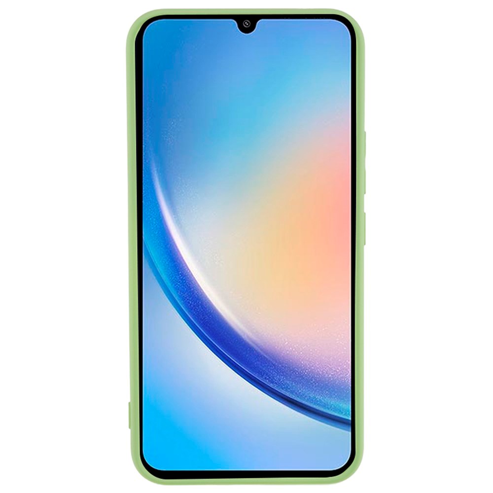 EIDERWOOD Samsung Galaxy A34 (5G) Foret Fleksibelt Plast Cover - Lysegrøn