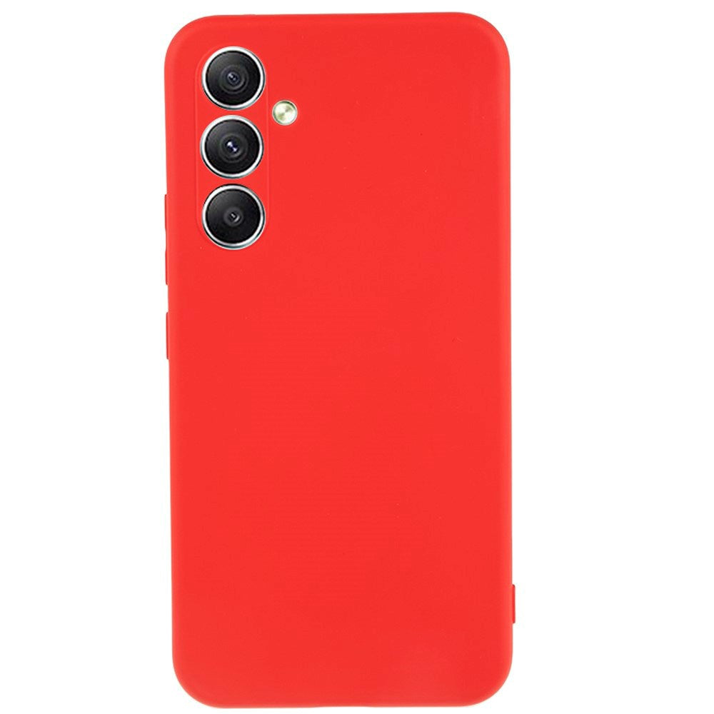 EIDERWOOD Samsung Galaxy A34 (5G) Foret Fleksibelt Plast Cover - Rød