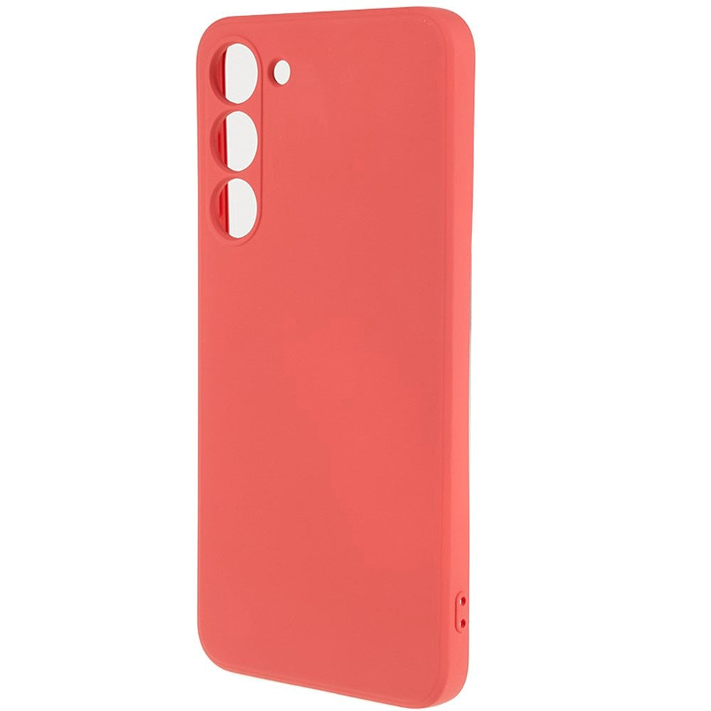 EIDERWOOD Samsung Galaxy S23 Foret Fleksibelt Plast Cover - Mørkerød