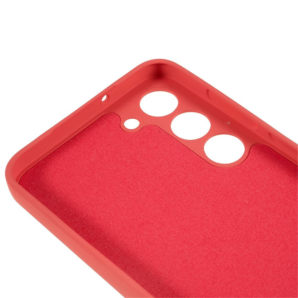 EIDERWOOD Samsung Galaxy S23 Foret Fleksibelt Plast Cover - Mørkerød
