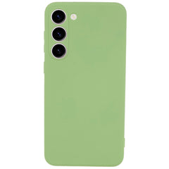 EIDERWOOD Samsung Galaxy S23 Foret Fleksibelt Plast Cover - Lysegrøn