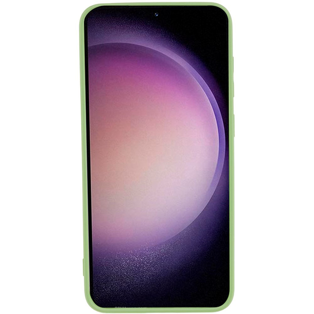 EIDERWOOD Samsung Galaxy S23 Foret Fleksibelt Plast Cover - Lysegrøn