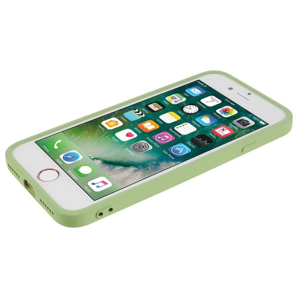 EIDERWOOD iPhone SE (2022 / 2020) / 8 / 7 Foret Fleksibelt Plast Cover - Lysegrøn