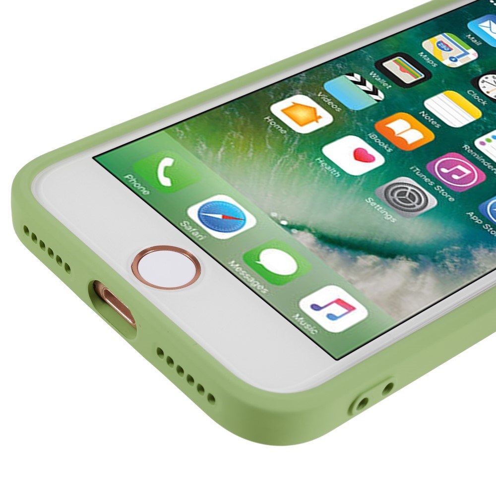 EIDERWOOD iPhone SE (2022 / 2020) / 8 / 7 Foret Fleksibelt Plast Cover - Lysegrøn