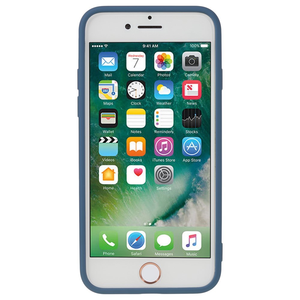 EIDERWOOD iPhone SE (2022 / 2020) / 8 / 7 Foret Fleksibelt Plast Cover - Blå