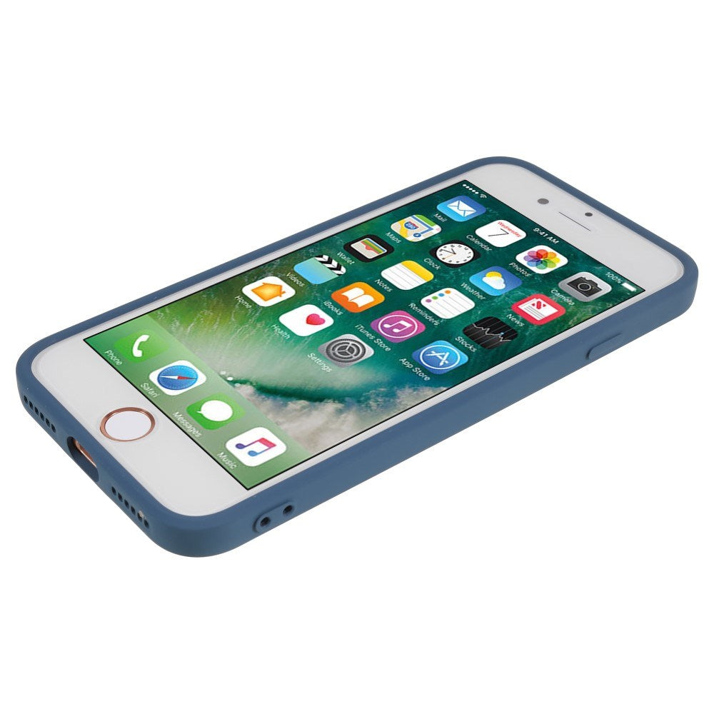 EIDERWOOD iPhone SE (2022 / 2020) / 8 / 7 Foret Fleksibelt Plast Cover - Blå