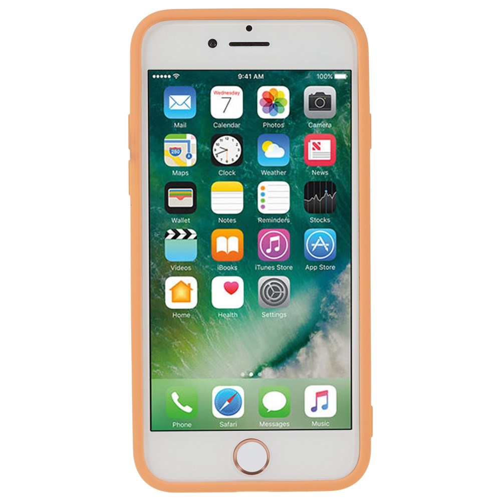 EIDERWOOD iPhone SE (2022 / 2020) / 8 / 7 Foret Fleksibelt Plast Cover - Orange
