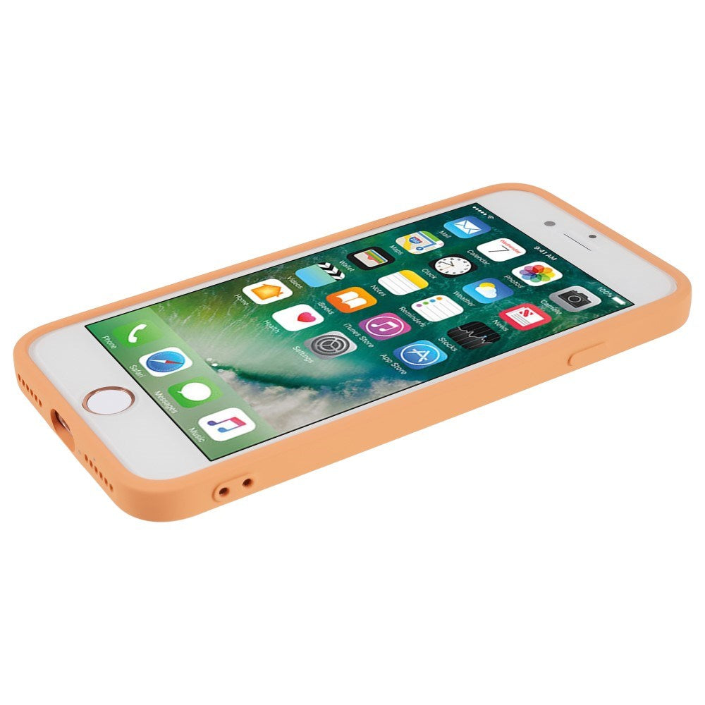 EIDERWOOD iPhone SE (2022 / 2020) / 8 / 7 Foret Fleksibelt Plast Cover - Orange