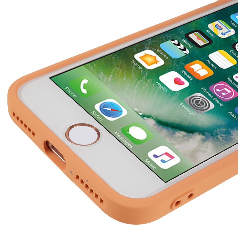 EIDERWOOD iPhone SE (2022 / 2020) / 8 / 7 Foret Fleksibelt Plast Cover - Orange