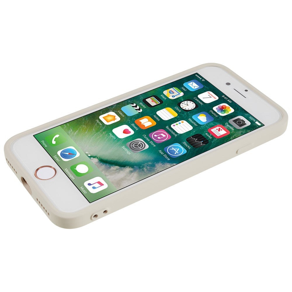 EIDERWOOD iPhone SE (2022 / 2020) / 8 / 7 Foret Fleksibelt Plast Cover - Hvid