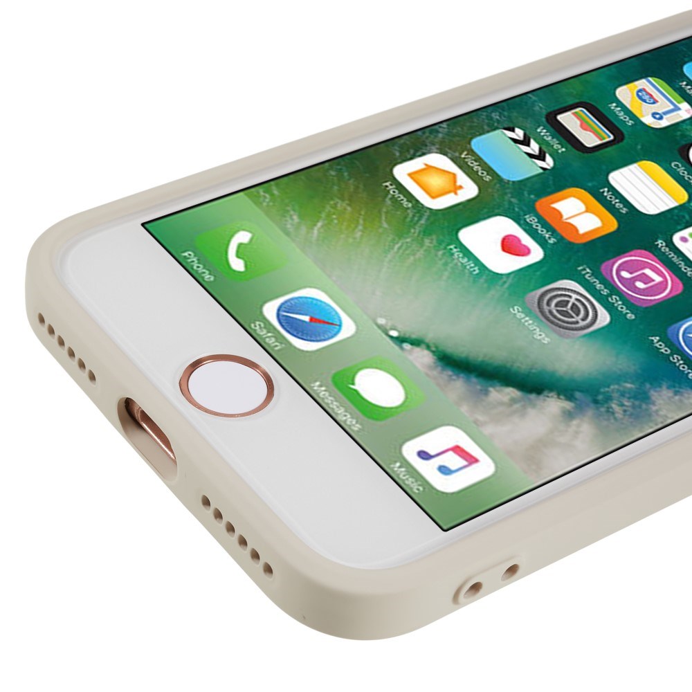 EIDERWOOD iPhone SE (2022 / 2020) / 8 / 7 Foret Fleksibelt Plast Cover - Hvid