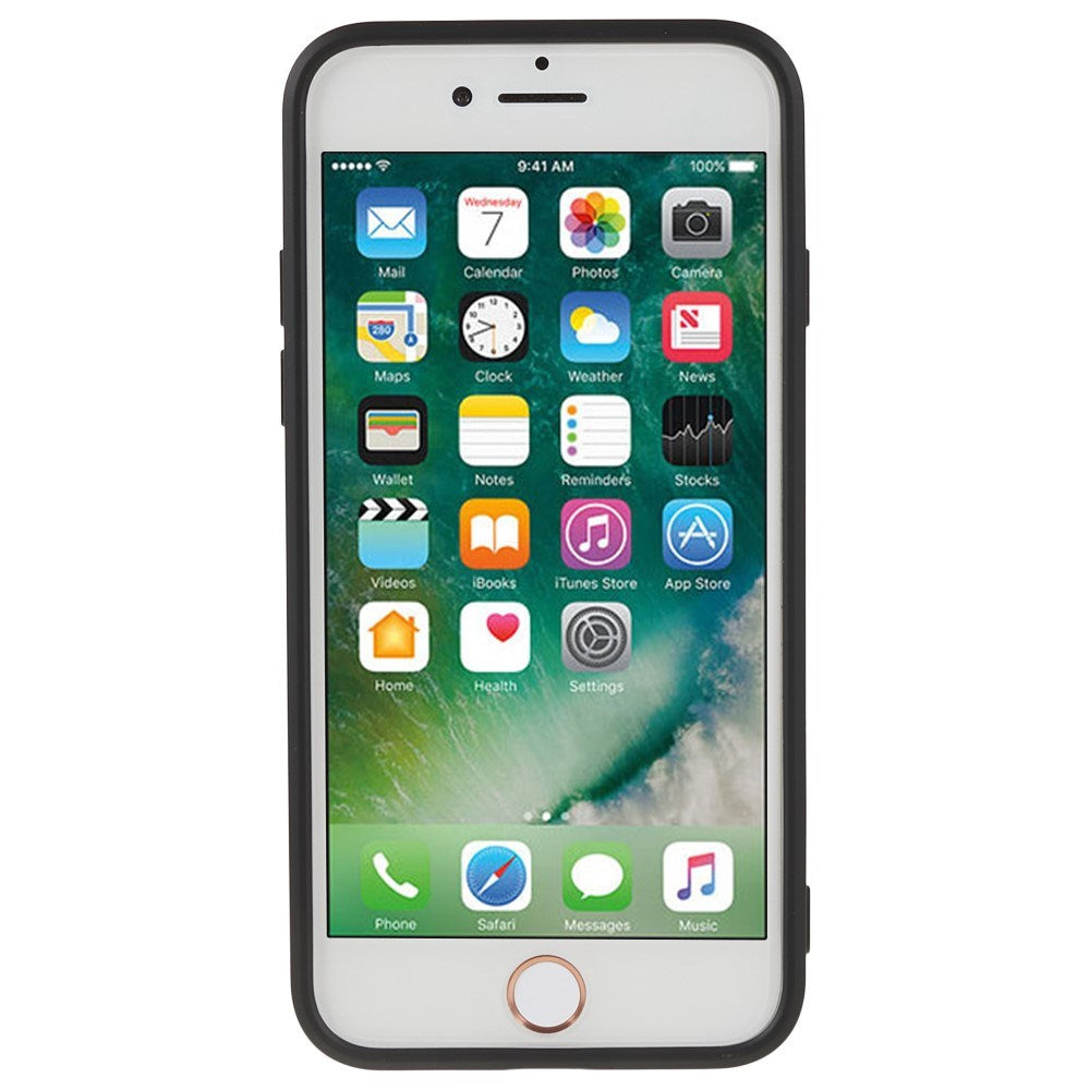 EIDERWOOD iPhone SE (2022 / 2020) / 8 / 7 Foret Fleksibelt Plast Cover - Sort
