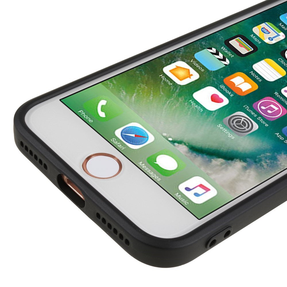 EIDERWOOD iPhone SE (2022 / 2020) / 8 / 7 Foret Fleksibelt Plast Cover - Sort