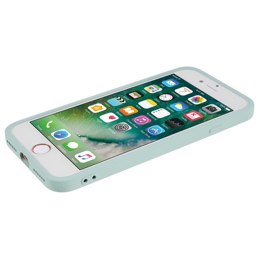EIDERWOOD iPhone SE (2022 / 2020) / 8 / 7 Foret Fleksibelt Plast Cover - Lyseblå