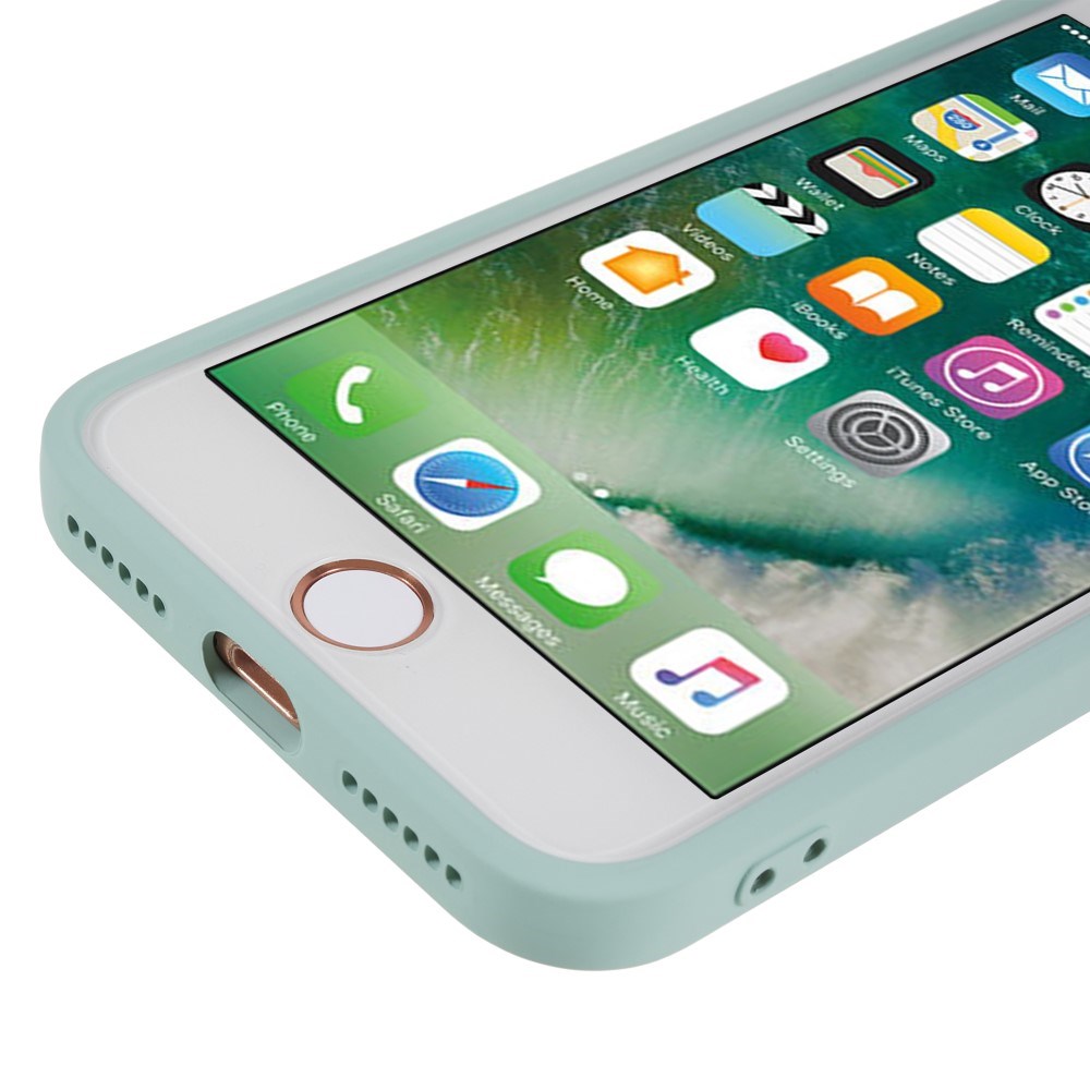 EIDERWOOD iPhone SE (2022 / 2020) / 8 / 7 Foret Fleksibelt Plast Cover - Lyseblå