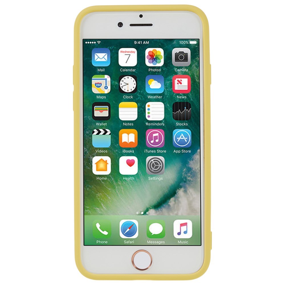 EIDERWOOD iPhone SE (2022 / 2020) / 8 / 7 Foret Fleksibelt Plast Cover - Gul