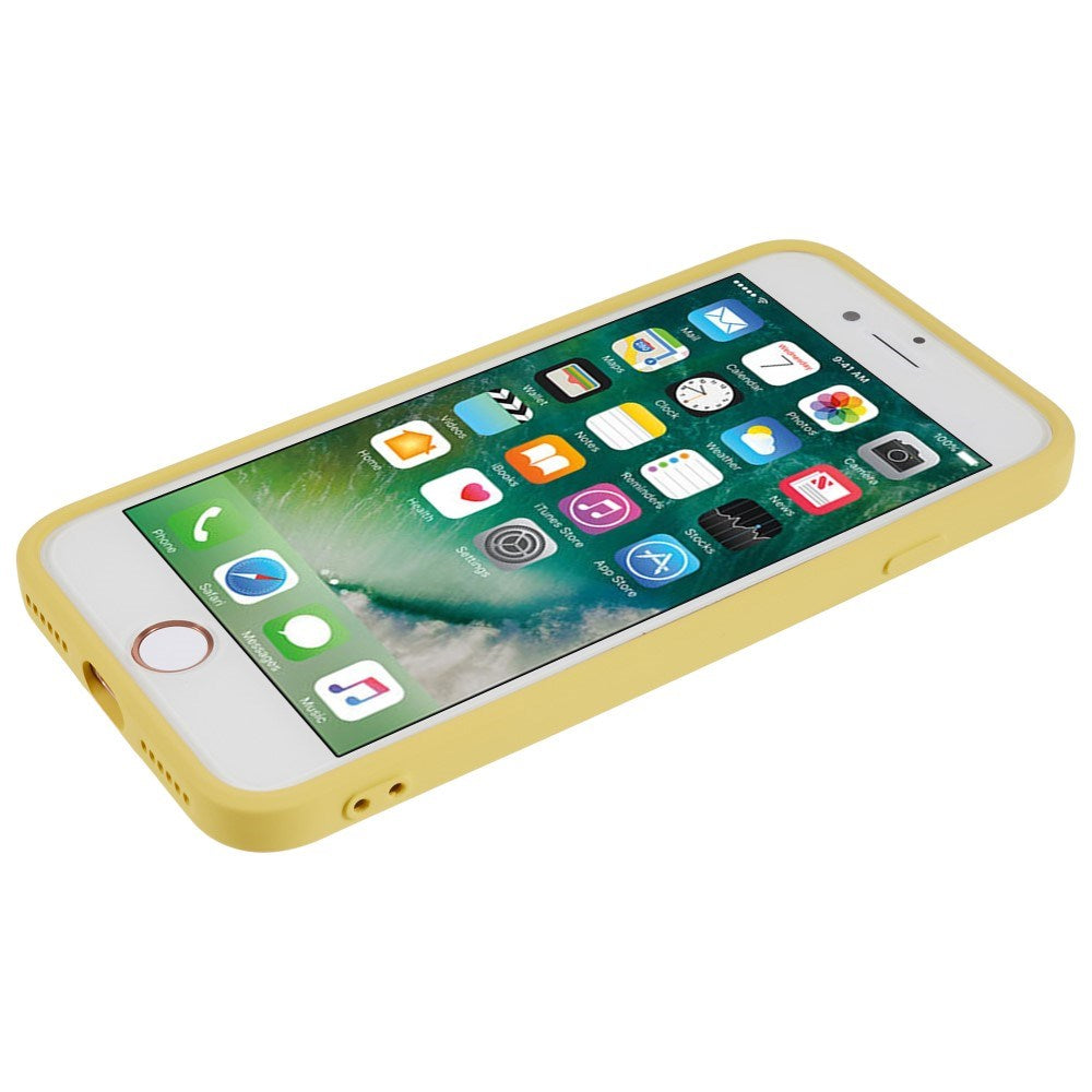 EIDERWOOD iPhone SE (2022 / 2020) / 8 / 7 Foret Fleksibelt Plast Cover - Gul