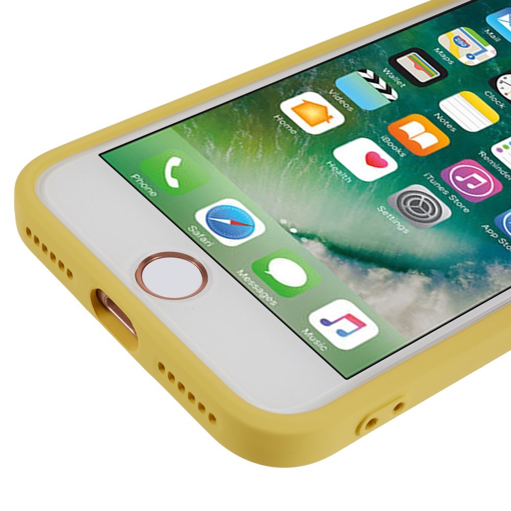 EIDERWOOD iPhone SE (2022 / 2020) / 8 / 7 Foret Fleksibelt Plast Cover - Gul