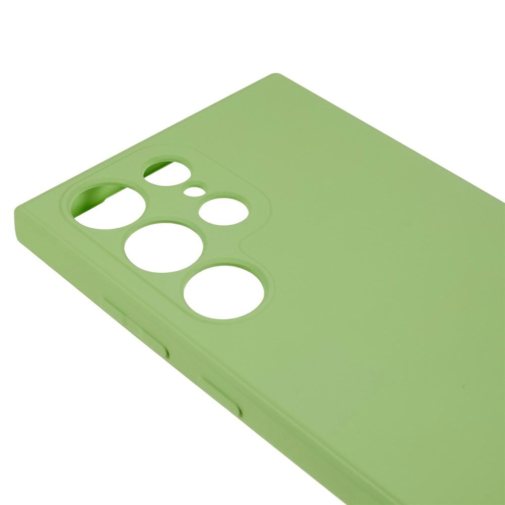 EIDERWOOD Samsung Galaxy S22 Ultra Foret Fleksibelt Plast Cover - Lysegrøn