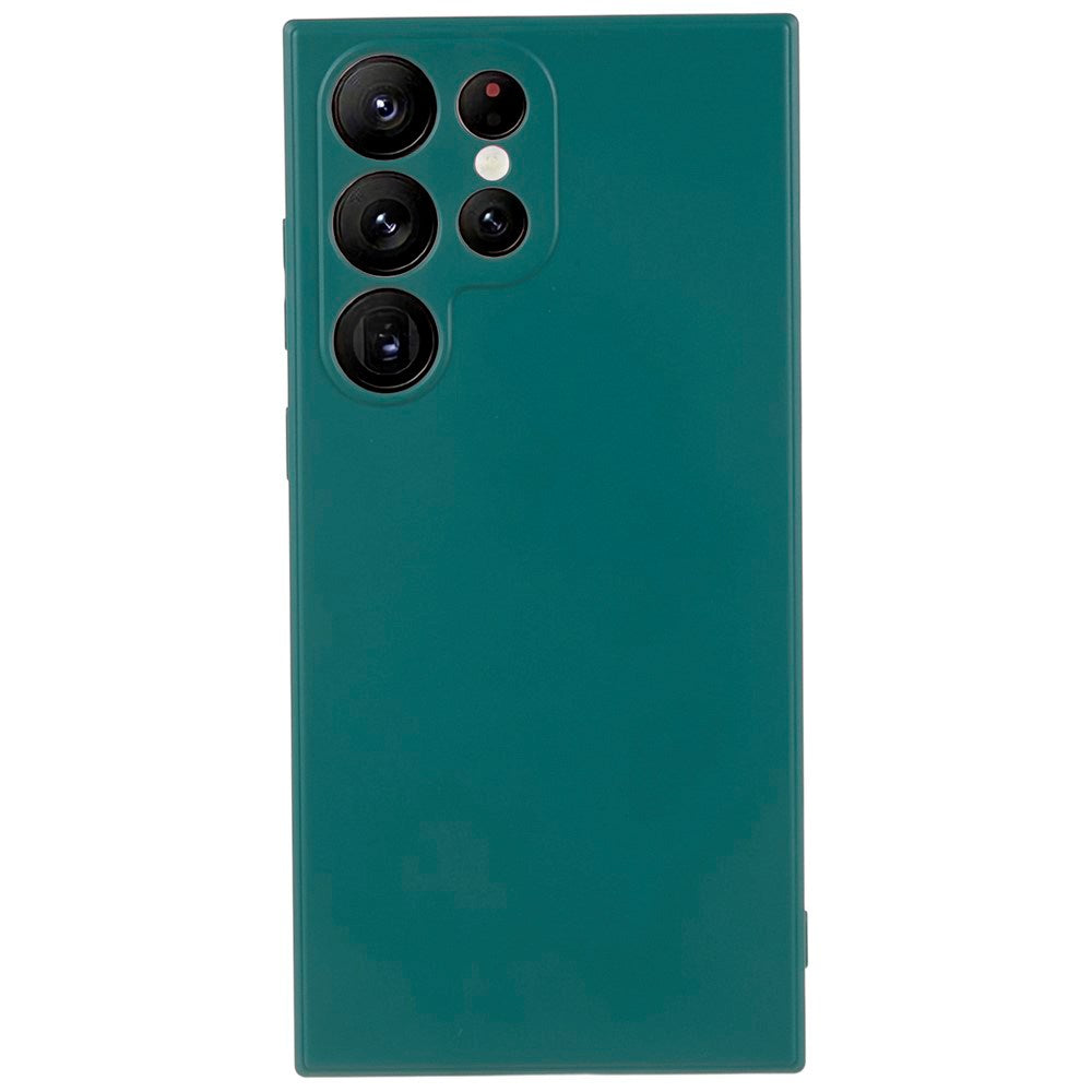 EIDERWOOD Samsung Galaxy S22 Ultra Foret Fleksibelt Plast Cover - Grøn