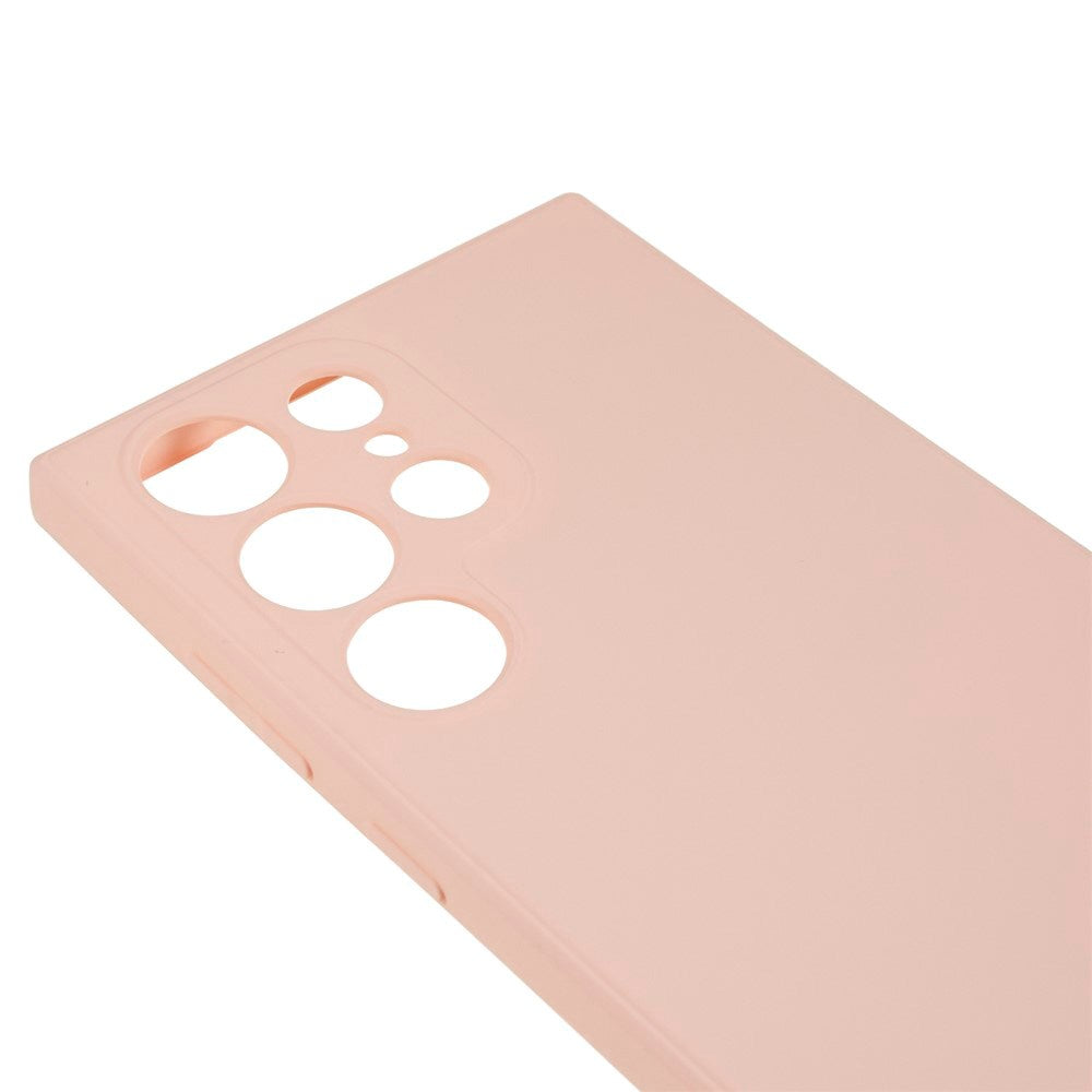 EIDERWOOD Samsung Galaxy S22 Ultra Foret Fleksibelt Plast Cover - Lyserød