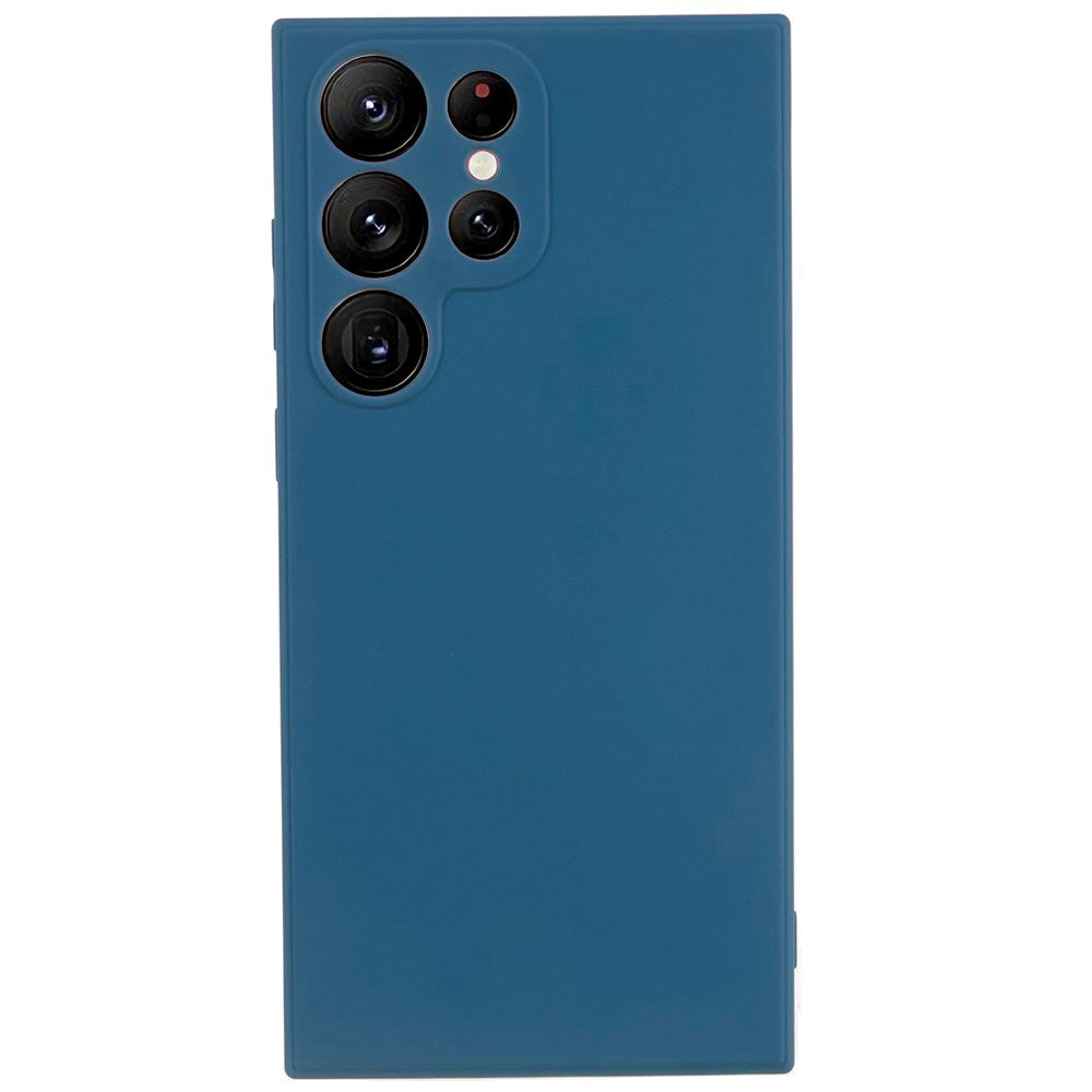EIDERWOOD Samsung Galaxy S22 Ultra Foret Fleksibelt Plast Cover - Blå