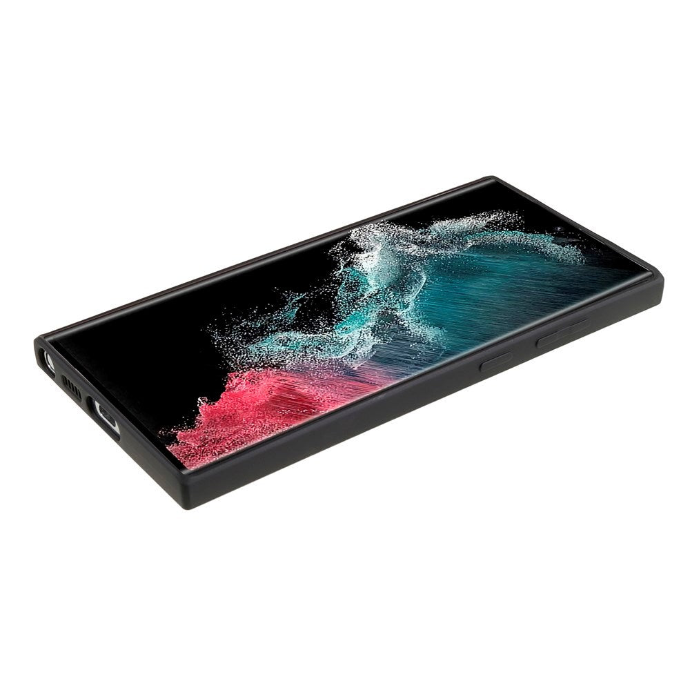 EIDERWOOD Samsung Galaxy S22 Ultra Foret Fleksibelt Plast Cover - Sort