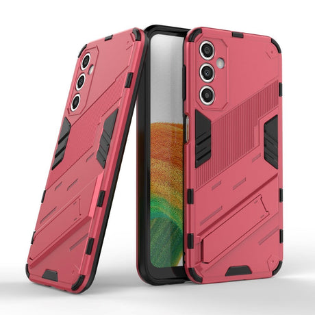 Samsung Galaxy A24 Hybrid Håndværker Cover m. Kickstand - Lyserød