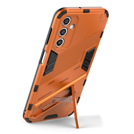 Samsung Galaxy A24 Hybrid Håndværker Cover m. Kickstand - Orange