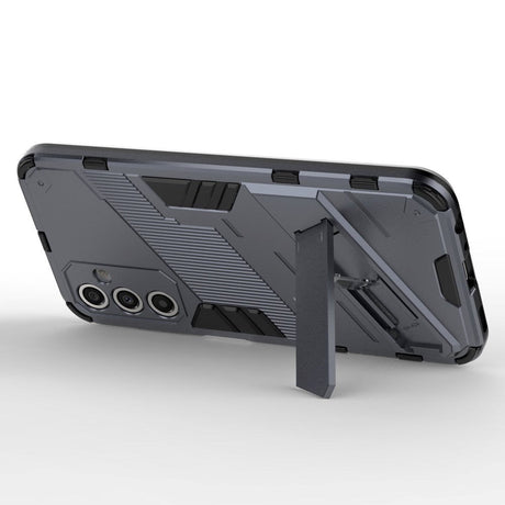 Samsung Galaxy A24 Hybrid Håndværker Cover m. Kickstand - Grå