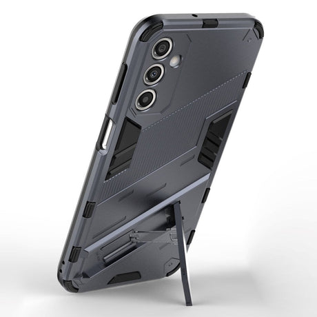 Samsung Galaxy A24 Hybrid Håndværker Cover m. Kickstand - Grå