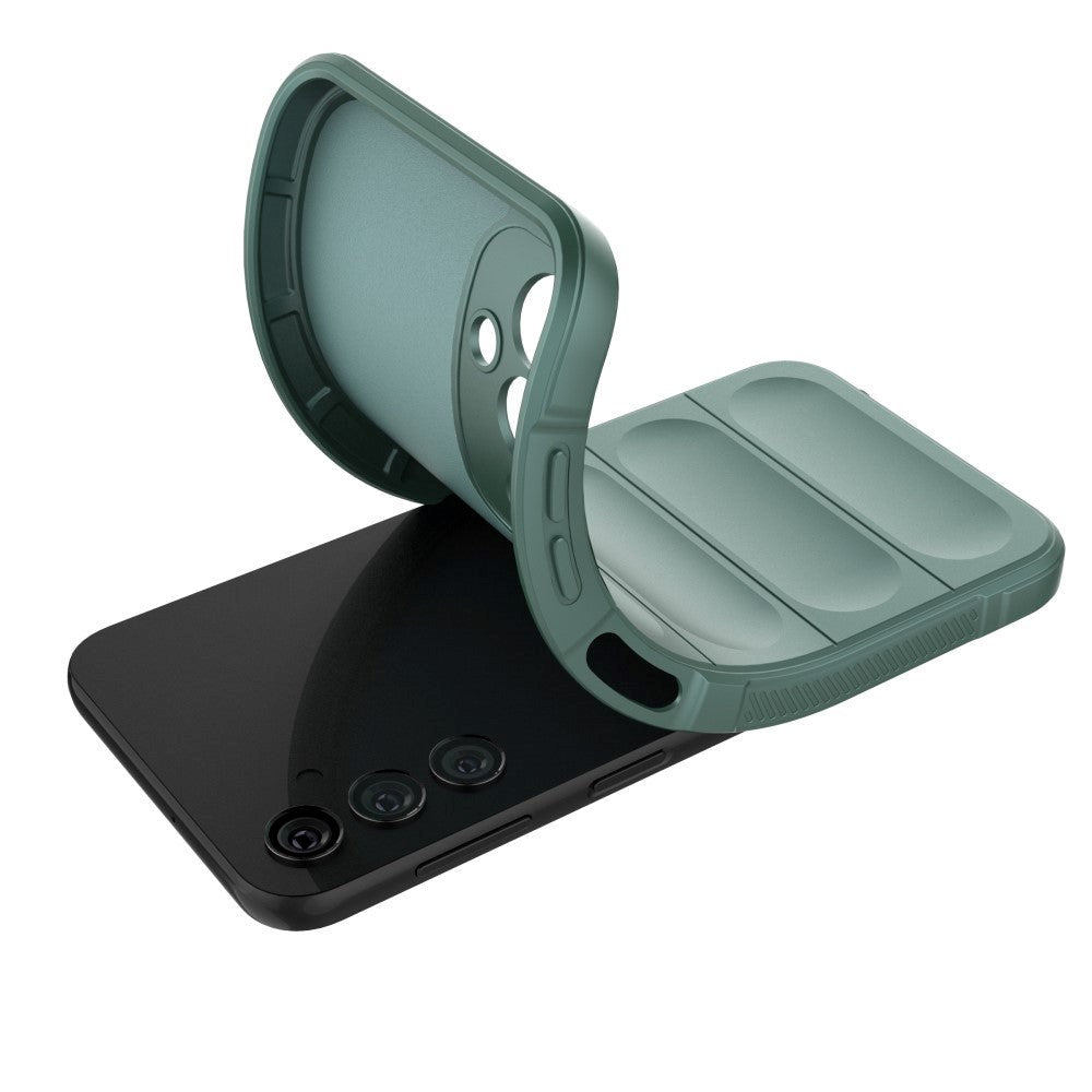 Samsung Galaxy A24 Fleksibelt Plastik Cover - Grøn