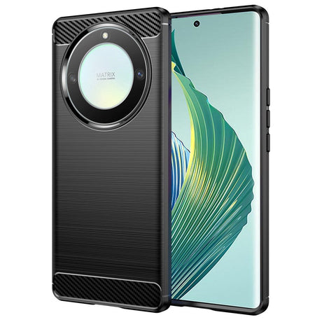 Honor Magic5 Lite Brushed Carbon Cover - Sort