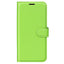 Sony Xperia 1 V Litchi Læder Cover m. Pung - Grøn