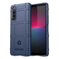 Sony Xperia 10 V Rugged Shield Series Håndværker Cover - Mørkeblå