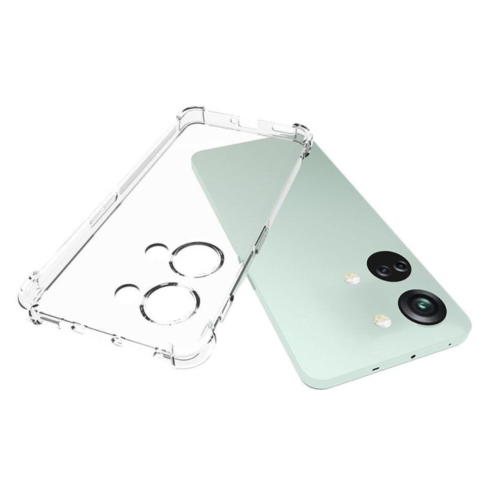 OnePlus Nord 3 (5G) Fleksibelt Plastik Cover - Gennemsigtig