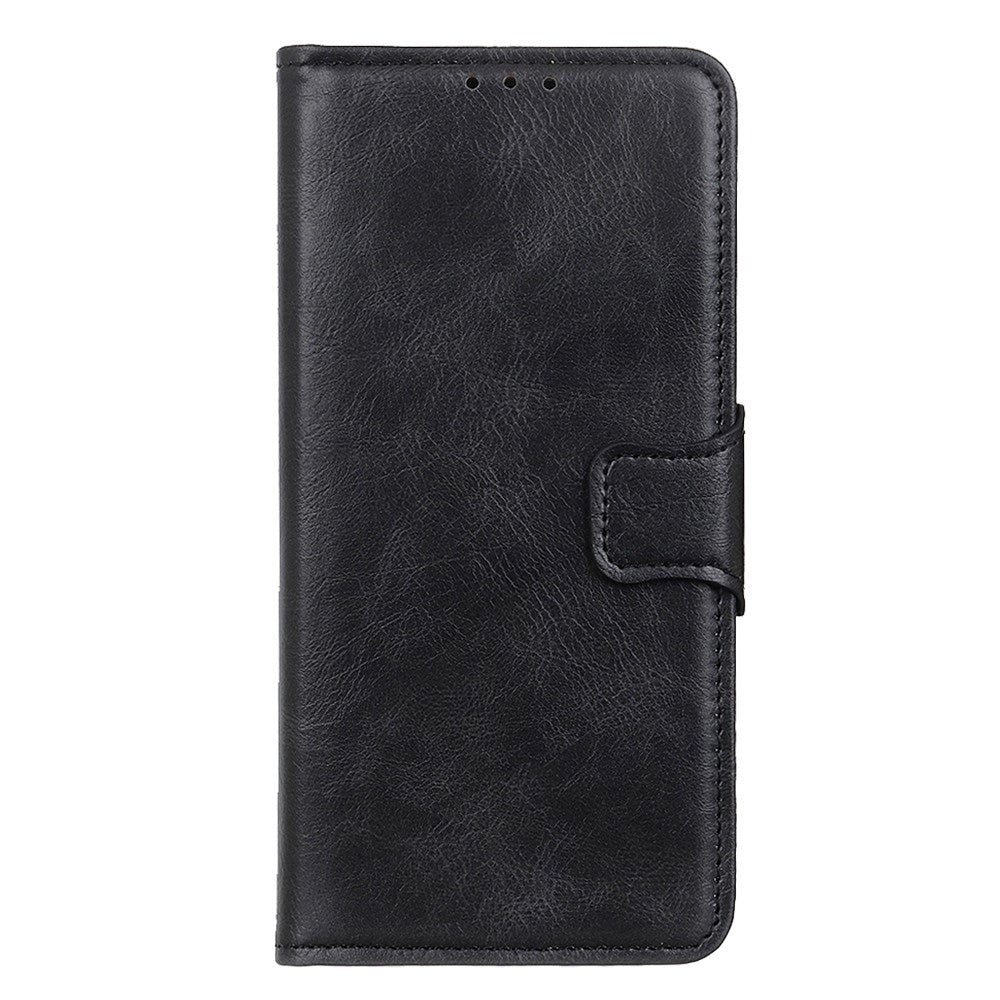 Xiaomi Redmi Note 12 (4G) Læder Cover m. Pung & Ståfunktion - Sort