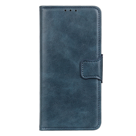Xiaomi Redmi Note 12 (4G) Læder Cover m. Pung & Ståfunktion - Blå