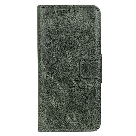 Xiaomi Redmi Note 12 (4G) Læder Cover m. Pung & Ståfunktion - Grøn