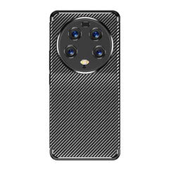 Xiaomi 13 Ultra Carbon Fiber Fleksibelt Plastik Cover - Sort